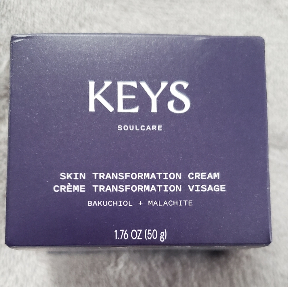 KEYS SOULCARE Skin Transformation Cream Fragrance Free with BAKUCHIOL, 1.76 oz